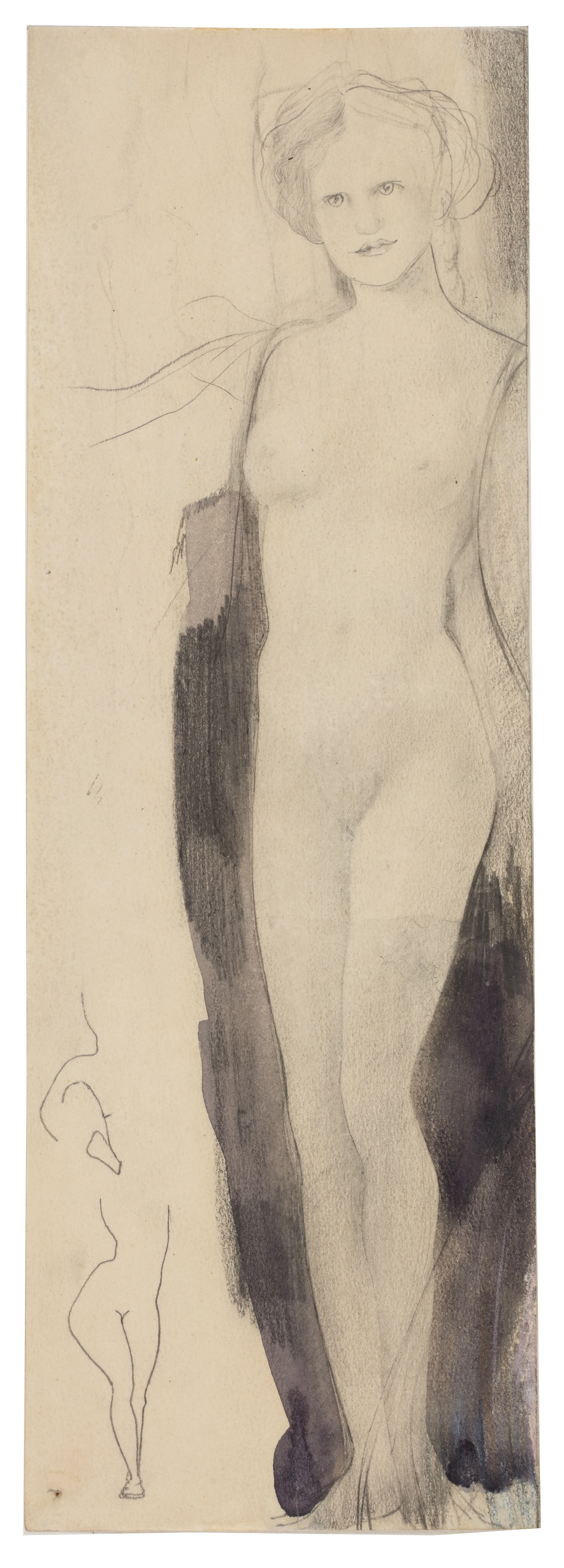 Christophe Karel Henri (Carel) de Nerée tot Babberich (Babberich 1880-1909 Todtmoos) Standing Nude