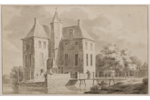 Abraham de Haen (Amsterdam, 1707-1748) Huis te Heeckeren (Huis te Goor)