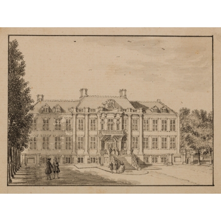 Jan de Beijer (Aarau, 1703-Kleef, 1780) Royal palace Soestdijk (1749)