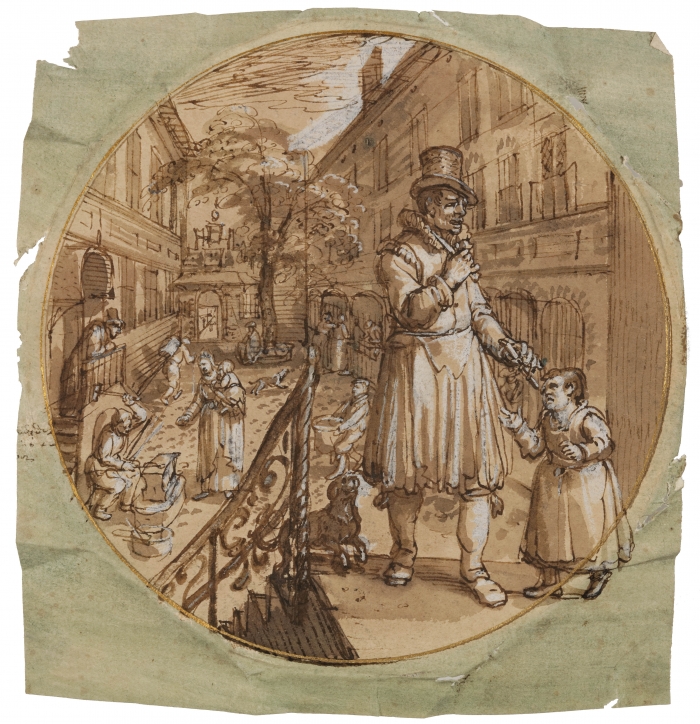 A drawing by David Vinckboons acquired by the Metropolitan Museum of Art