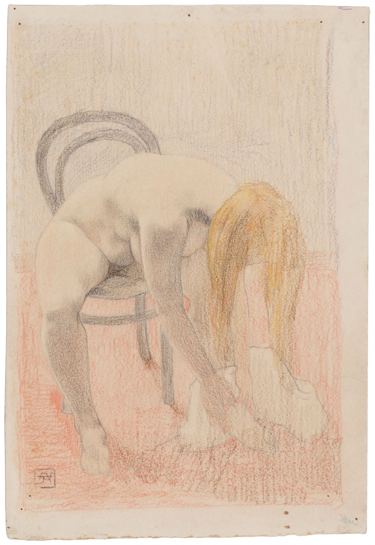 Armand Rassenfosse (Liège 1862-1934 Liège) Nude