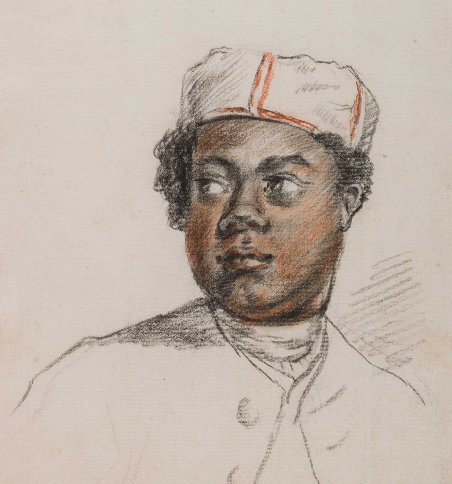Dutch School, ca. 1750-1775 Portrait of an unidentified black servant
