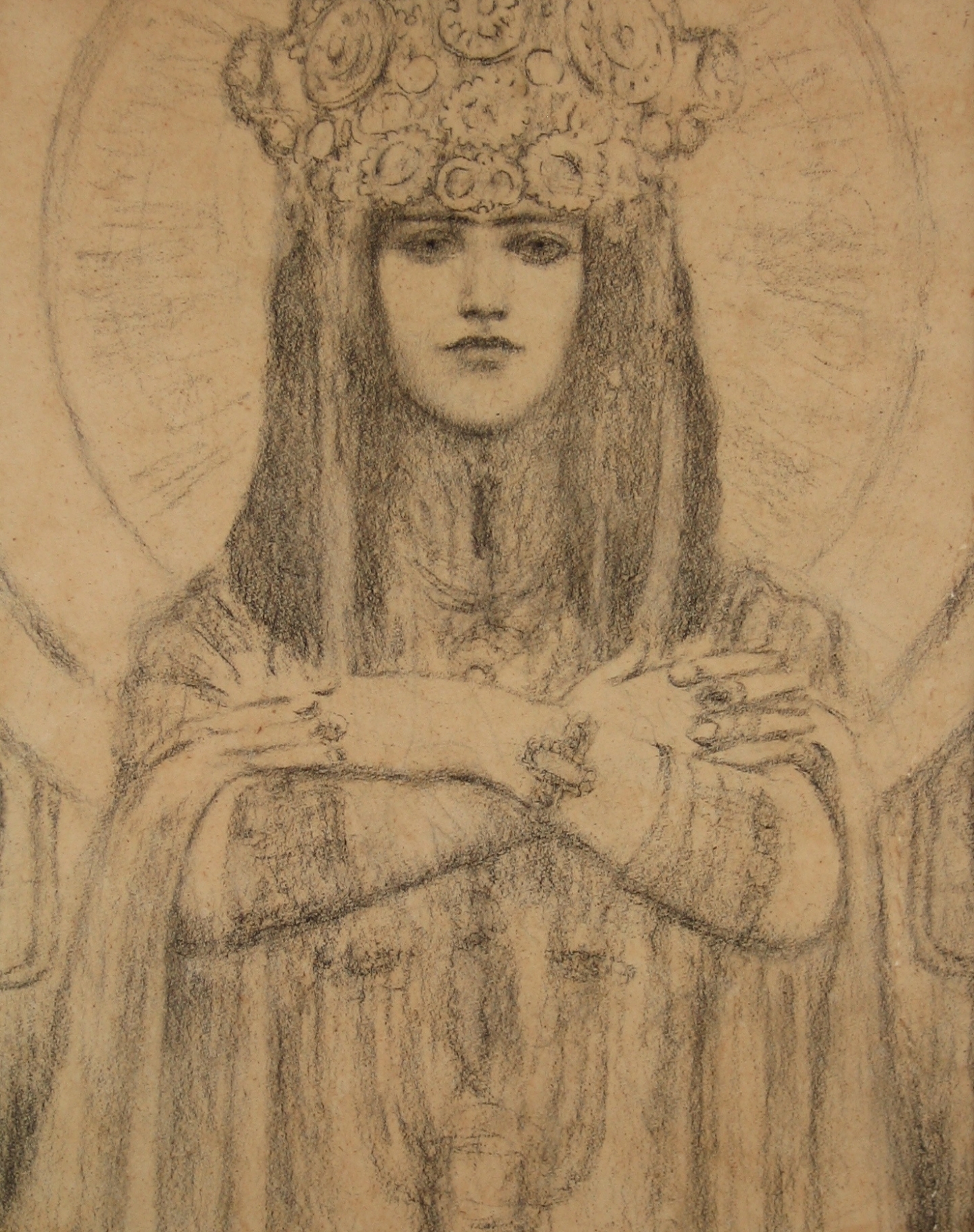 Fernand Khnopff (Grembergen, 1858-Brussels, 1921) Hérodiade (c.1917)