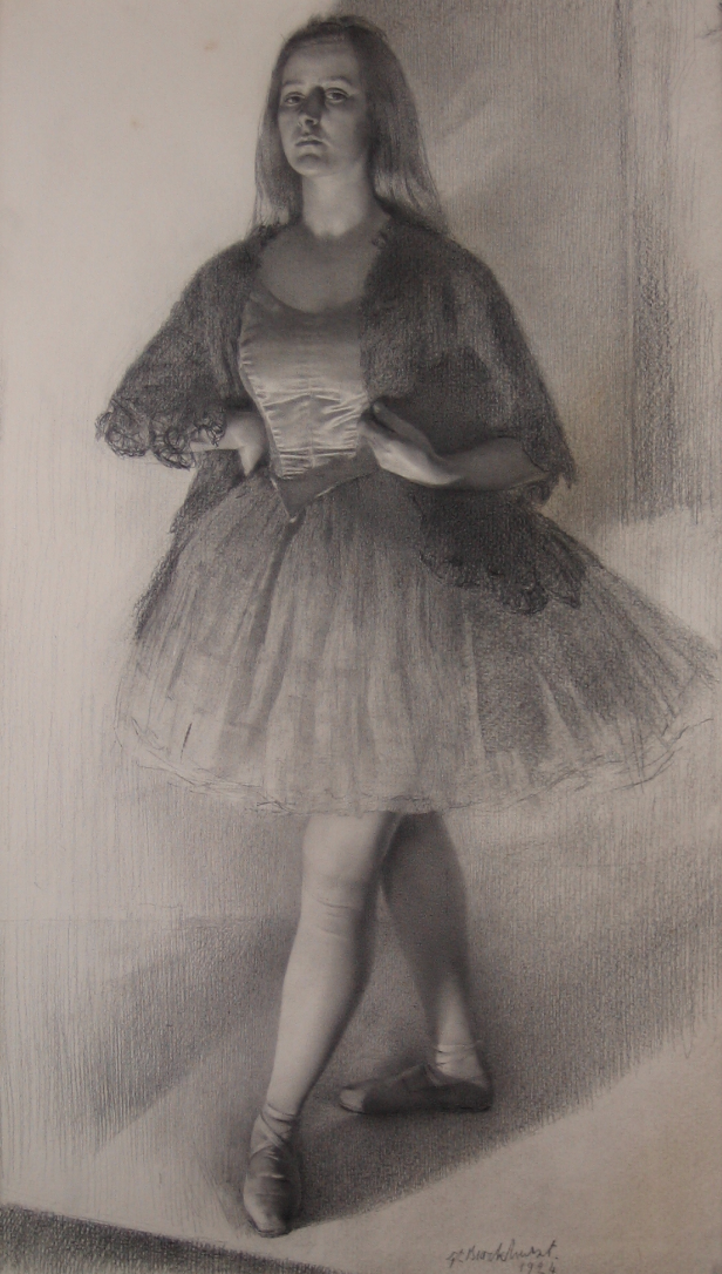 Gerald Leslie Brockhurst (Birmingham, 1890-New Jersey, 1978) The Dancer