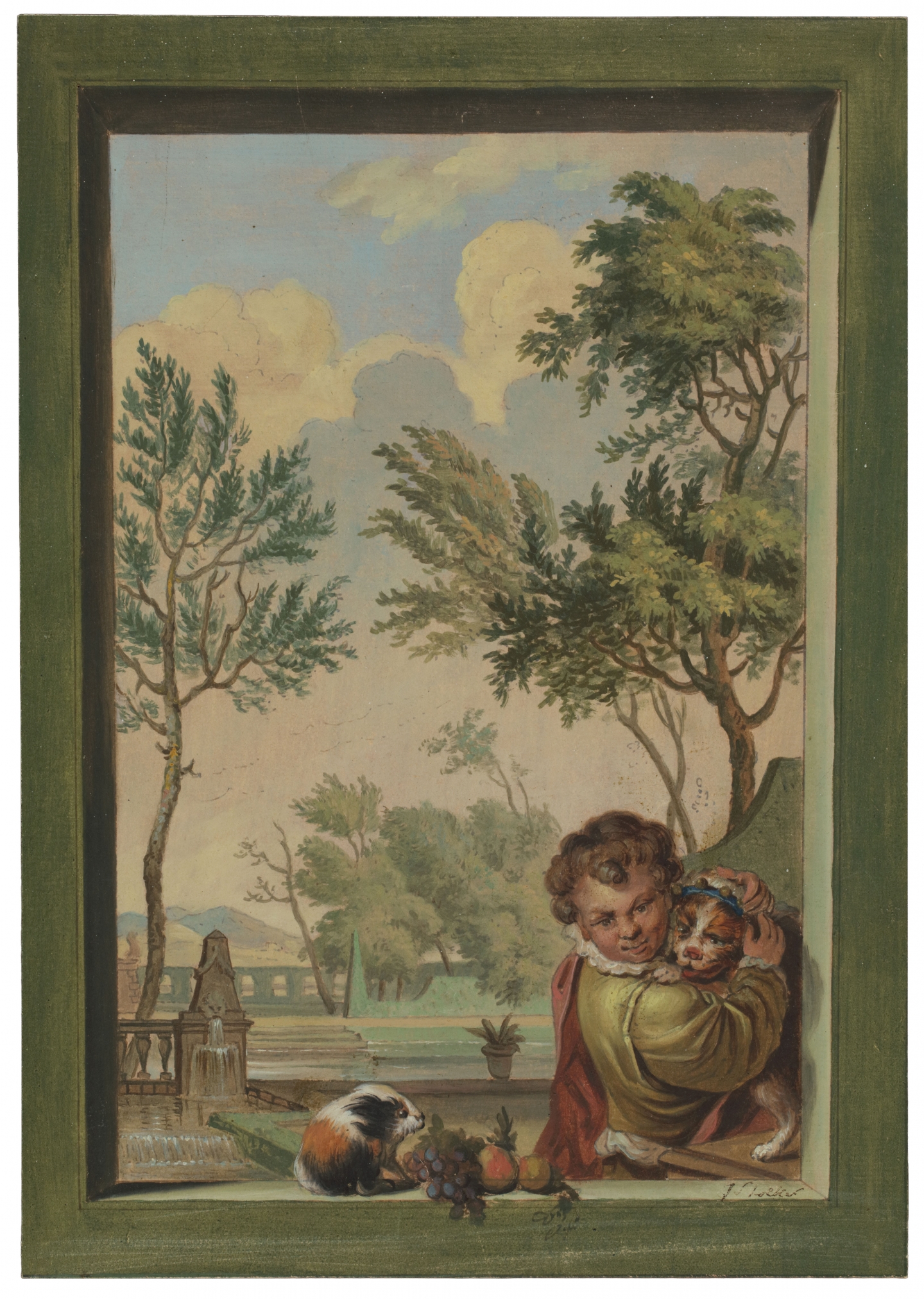 Jan Stolker (Amsterdam 1724-1785 Rotterdam) Trompe L'oeil