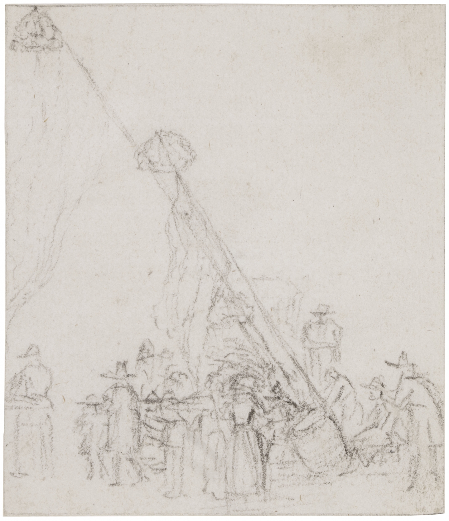 Moses ter Borch (Zwolle 1645-1667 Harwich) A festivity with lanterns
