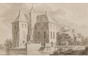 Abraham de Haen (Amsterdam, 1707-1748) Huis te Heeckeren (Huis te Goor)