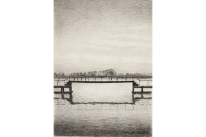 Edgar Fernhout (Bergen 1912-1974 Bergen) Balkenhaven, Zaandam (1943)