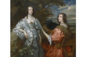 Jan de Bisschop (Amsterdam 1628-1671 The Hague) Katherine Stanhope, countess of Chesterfield (after Anthony van Dyck)
