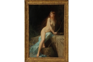 Jules Joseph Lefebvre (Tournan-et-Brie, 1836-Paris, 1911) Artemis