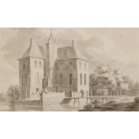 Abraham de Haen (Amsterdam, 1707-1748) Huis te Heeckeren (Huis te Goor)
